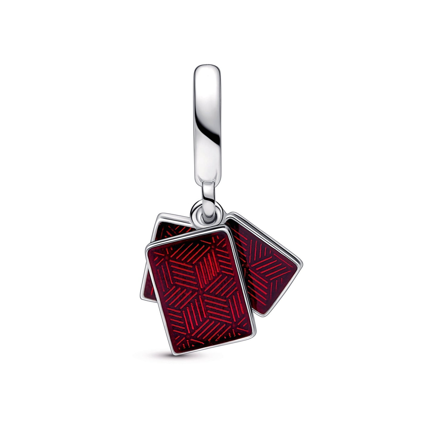 Mahjong Triple Dangle Charm Premium Fashion Jewelry Gift Collection