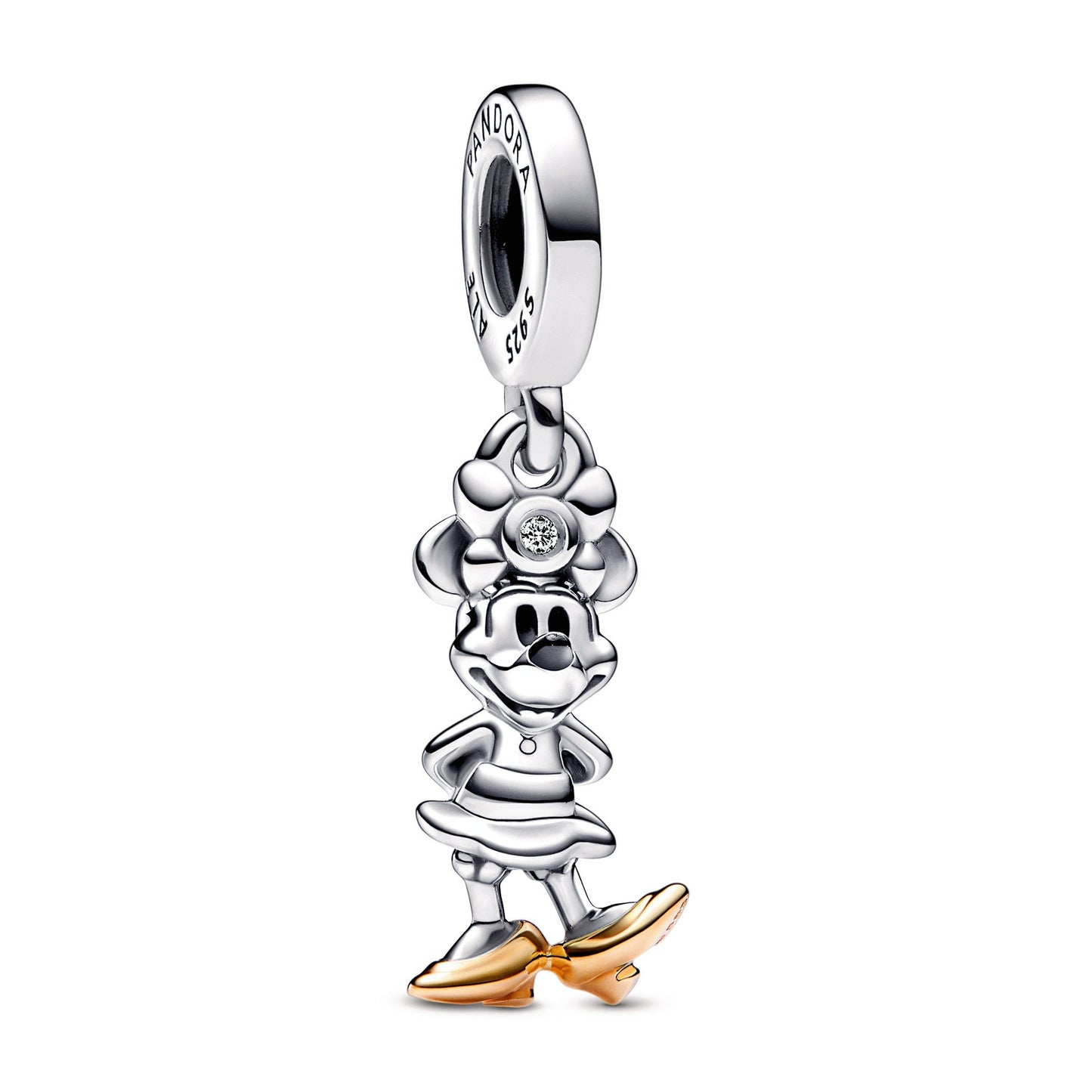 Disney 100th Anniversary Minnie Mouse Dangle Charm Premium Fashion Jewelry Gift Collection