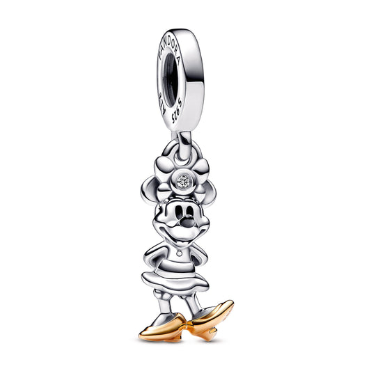 Disney 100th Anniversary Minnie Mouse Dangle Charm Premium Fashion Jewelry Gift Collection
