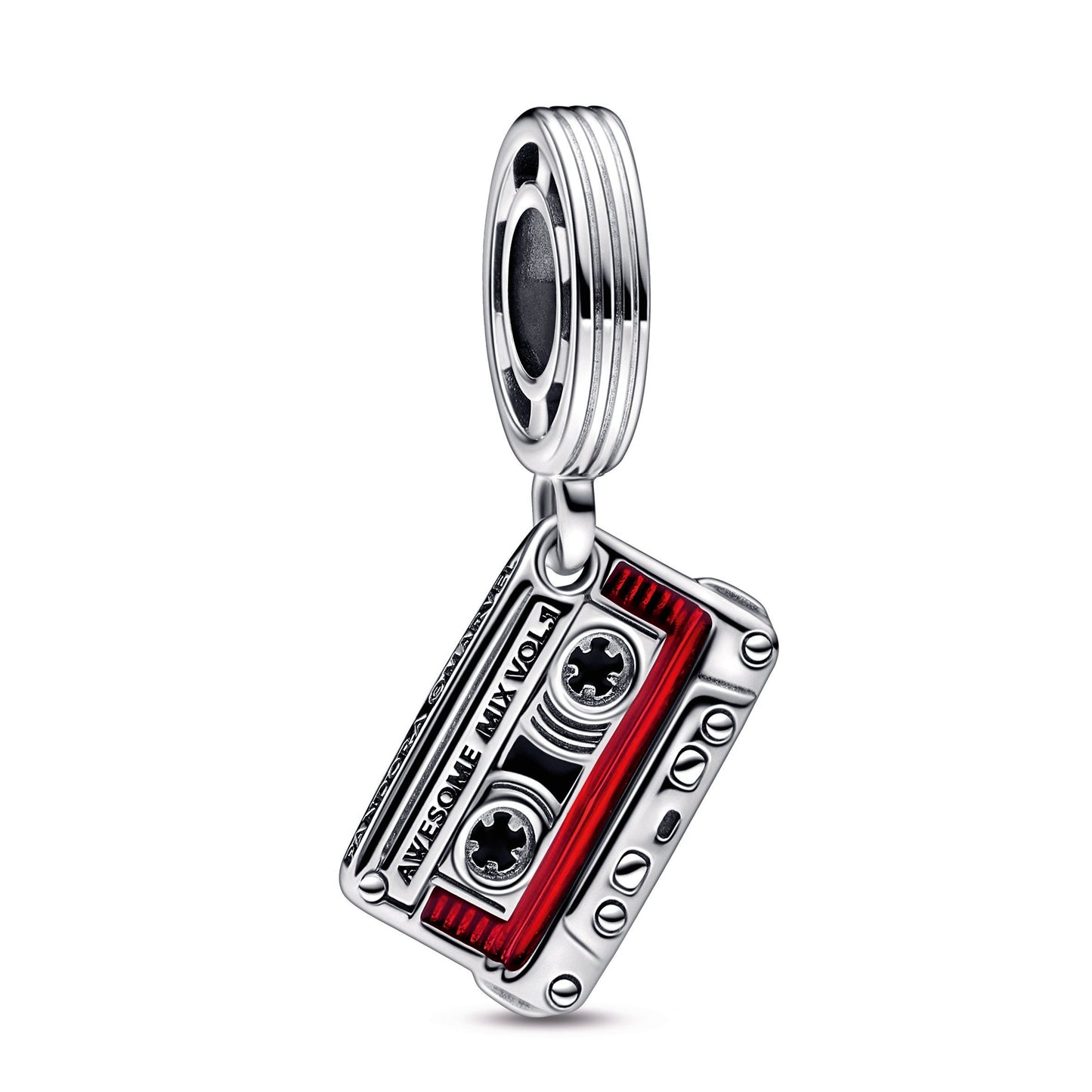 Marvel Guardians of the Galaxy Cassette Tape Dangle Charm Premium Fashion Jewelry Gift Collection