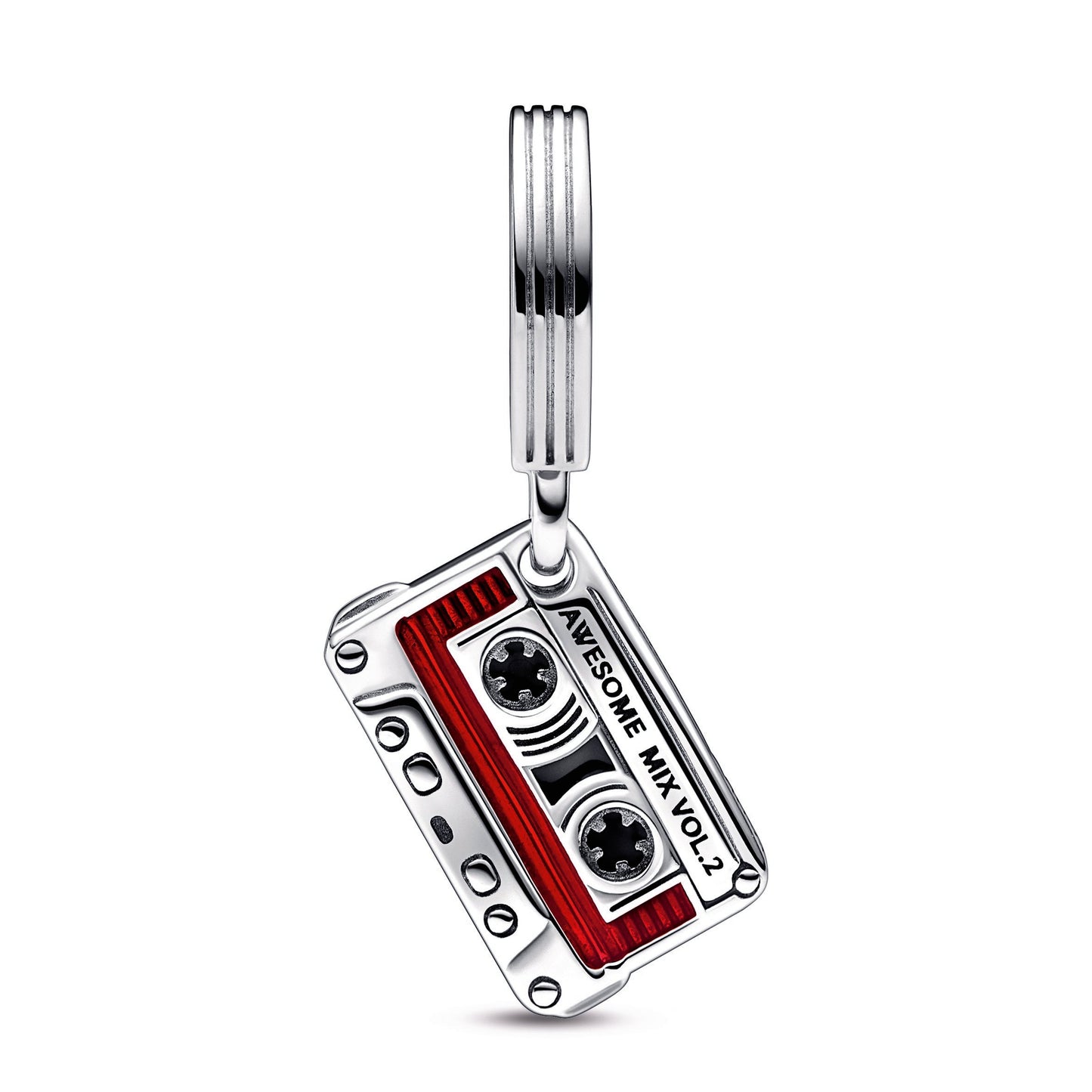 Marvel Guardians of the Galaxy Cassette Tape Dangle Charm Premium Fashion Jewelry Gift Collection
