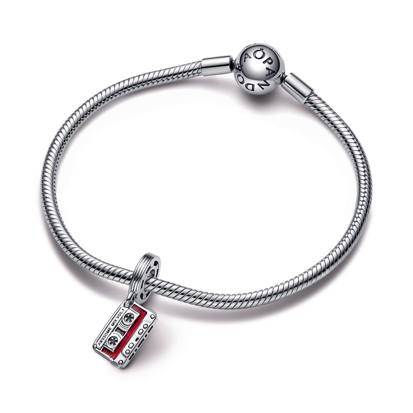 Marvel Guardians of the Galaxy Cassette Tape Dangle Charm Premium Fashion Jewelry Gift Collection