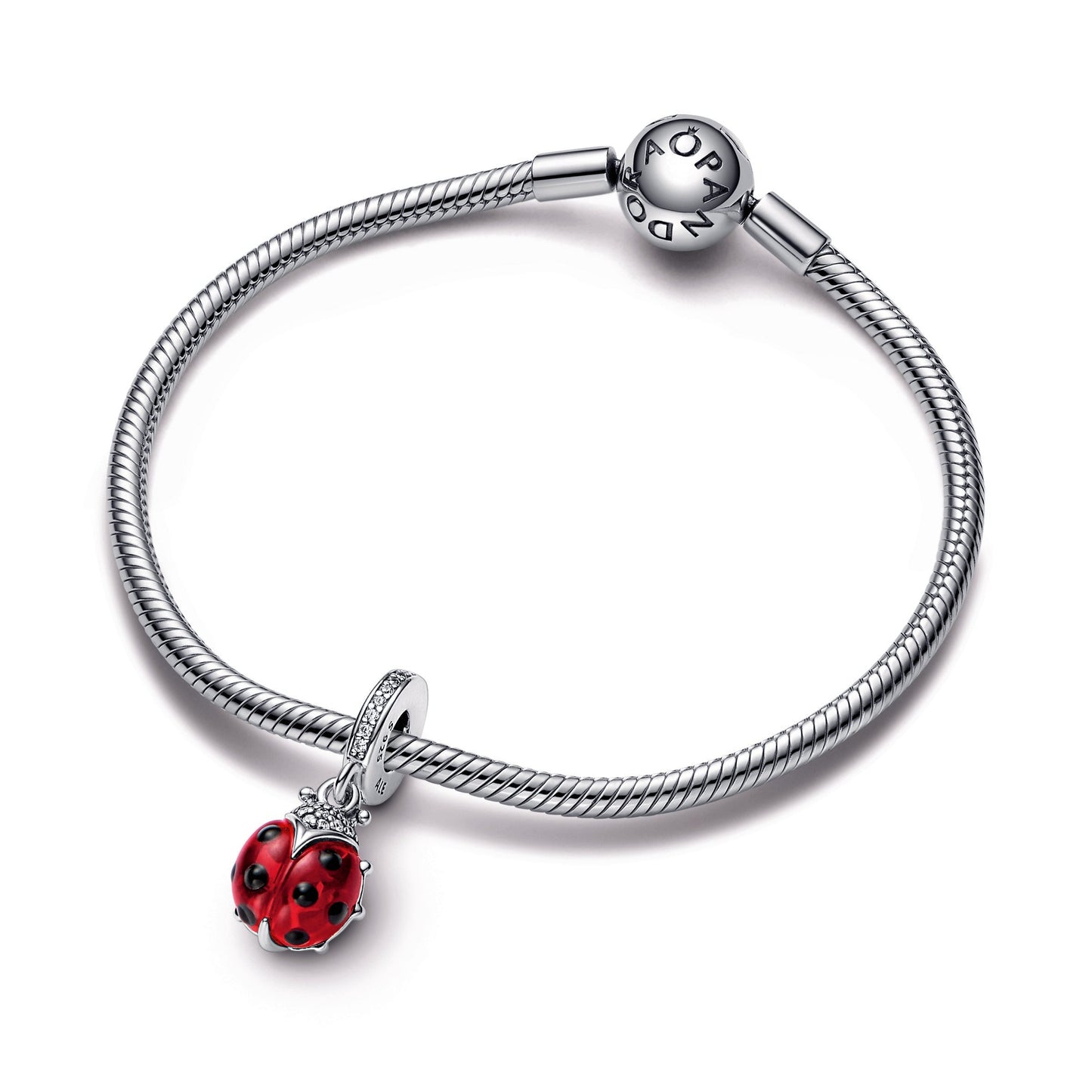 Red Ladybird Dangle Charm Premium Fashion Jewelry Gift Collection