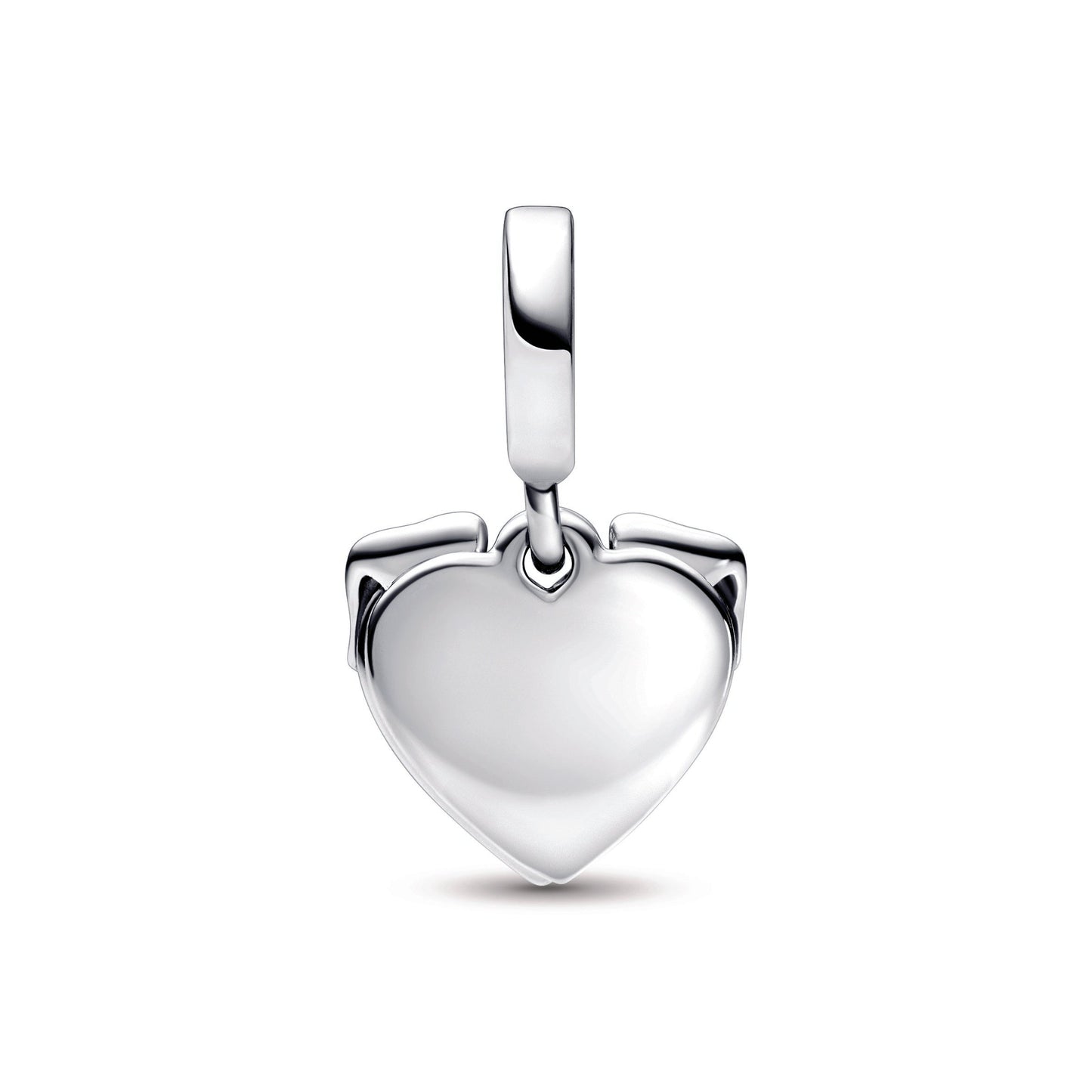 Heart & Dog Double Dangle Charm Premium Fashion Jewelry Gift Collection