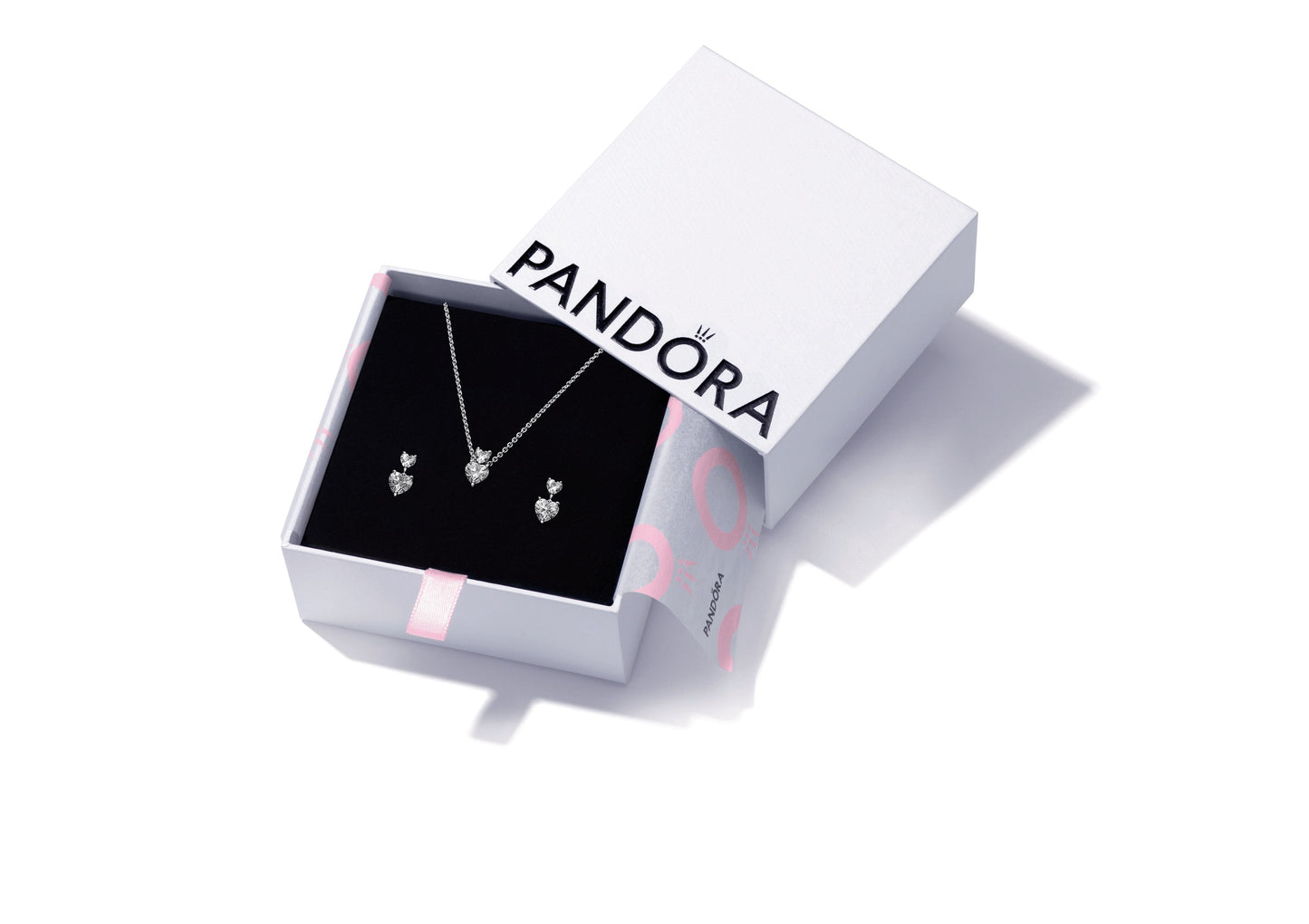 Timeless Hearts Necklace & Earring Gift Set Premium Fashion Jewelry Gift Collection