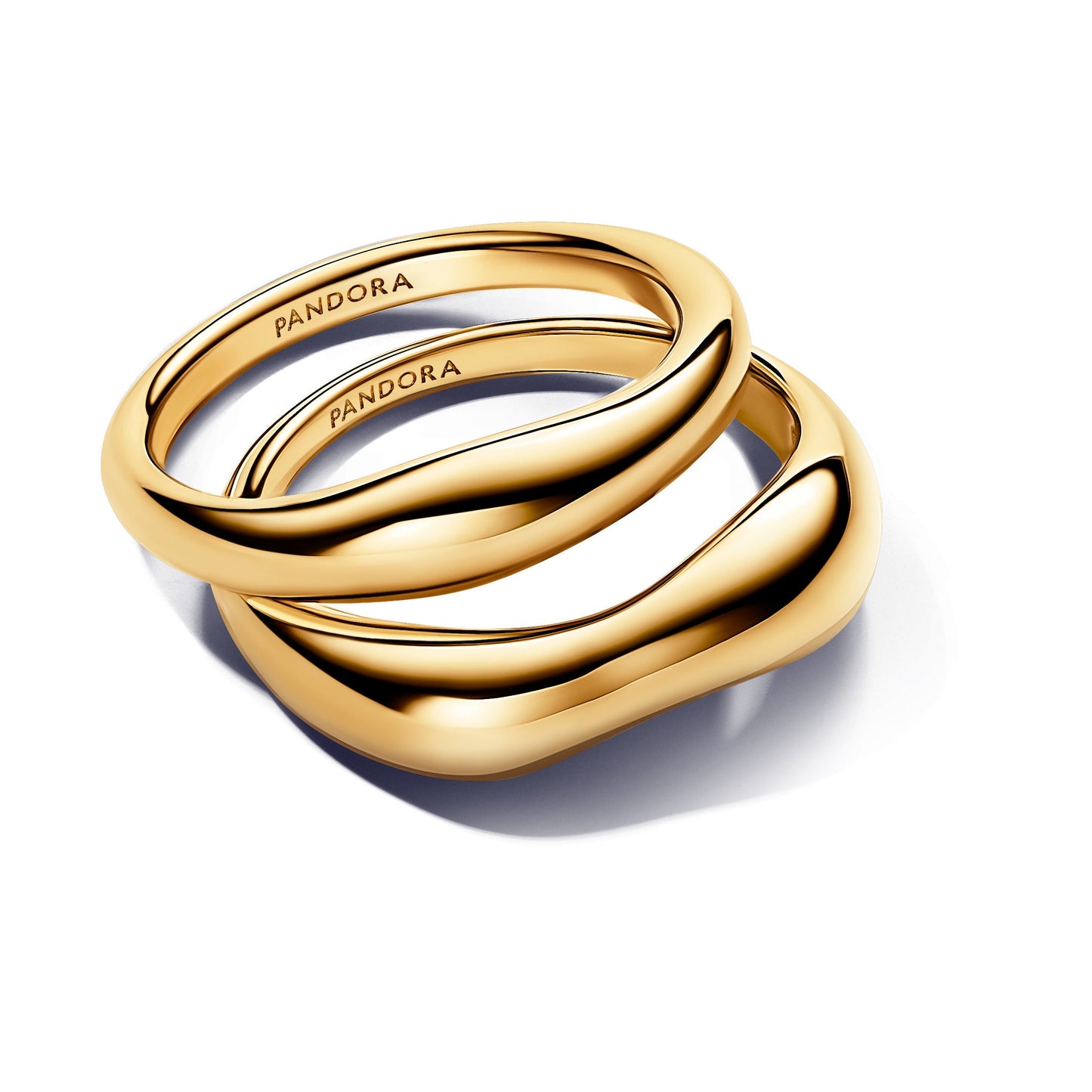 Organically Shaped Stacking Rings Popular Style Premium Collection