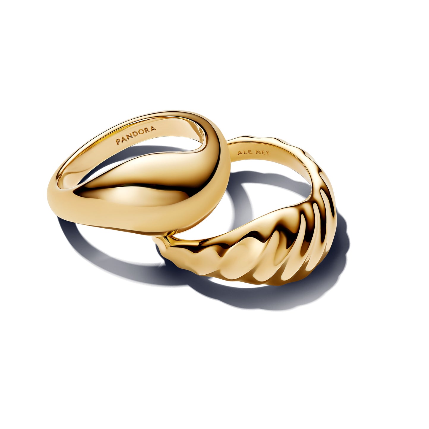 Rippled Stacking Rings Popular Style Premium Collection