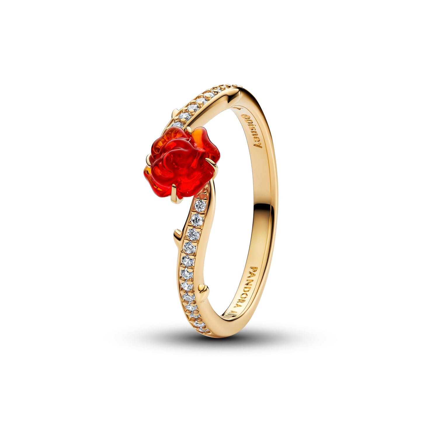 Disney Beauty and the Beast Enchanted Rose Ring Popular Style Premium Collection