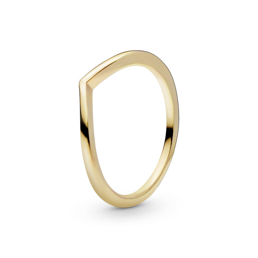 Polished Wishbone Ring Popular Style Premium Collection