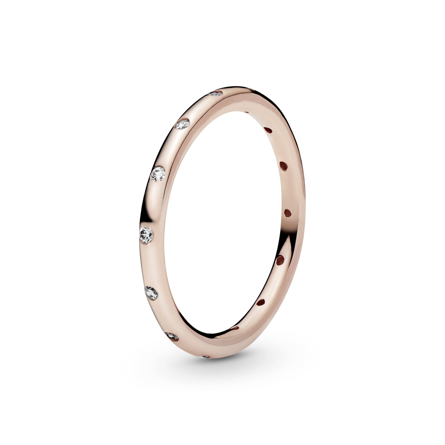 Simple Sparkling Band Ring Popular Style Premium Collection