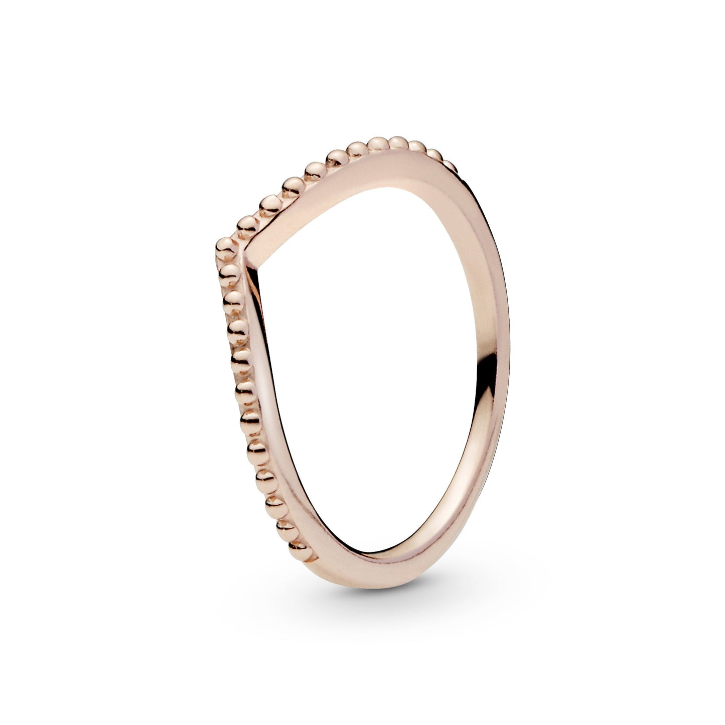 Beaded Wishbone Ring Popular Style Premium Collection