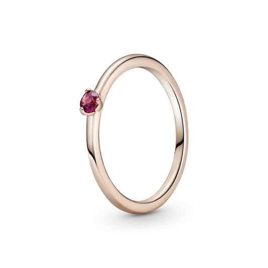 Red Solitaire Ring Popular Style Premium Collection