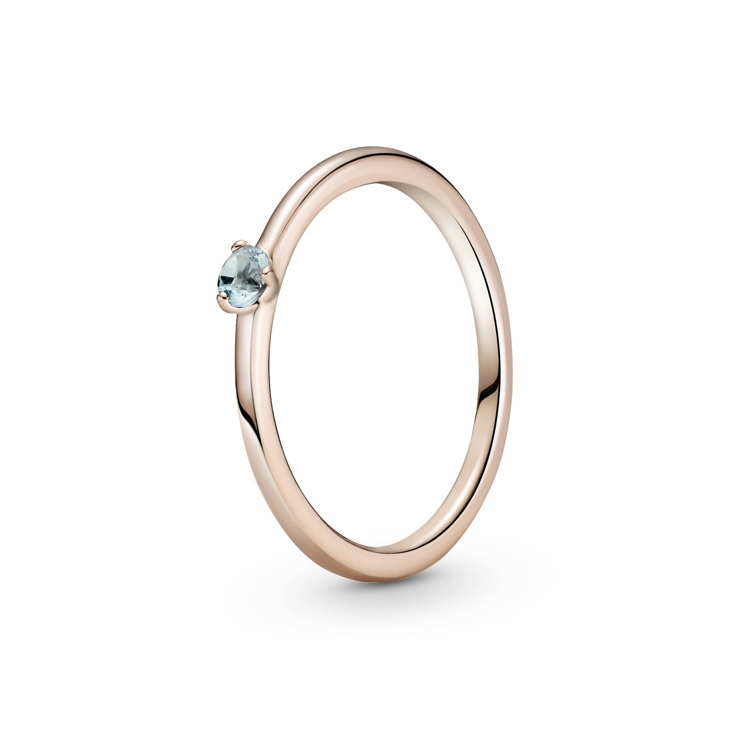 Light Blue Solitaire Ring Popular Style Premium Collection