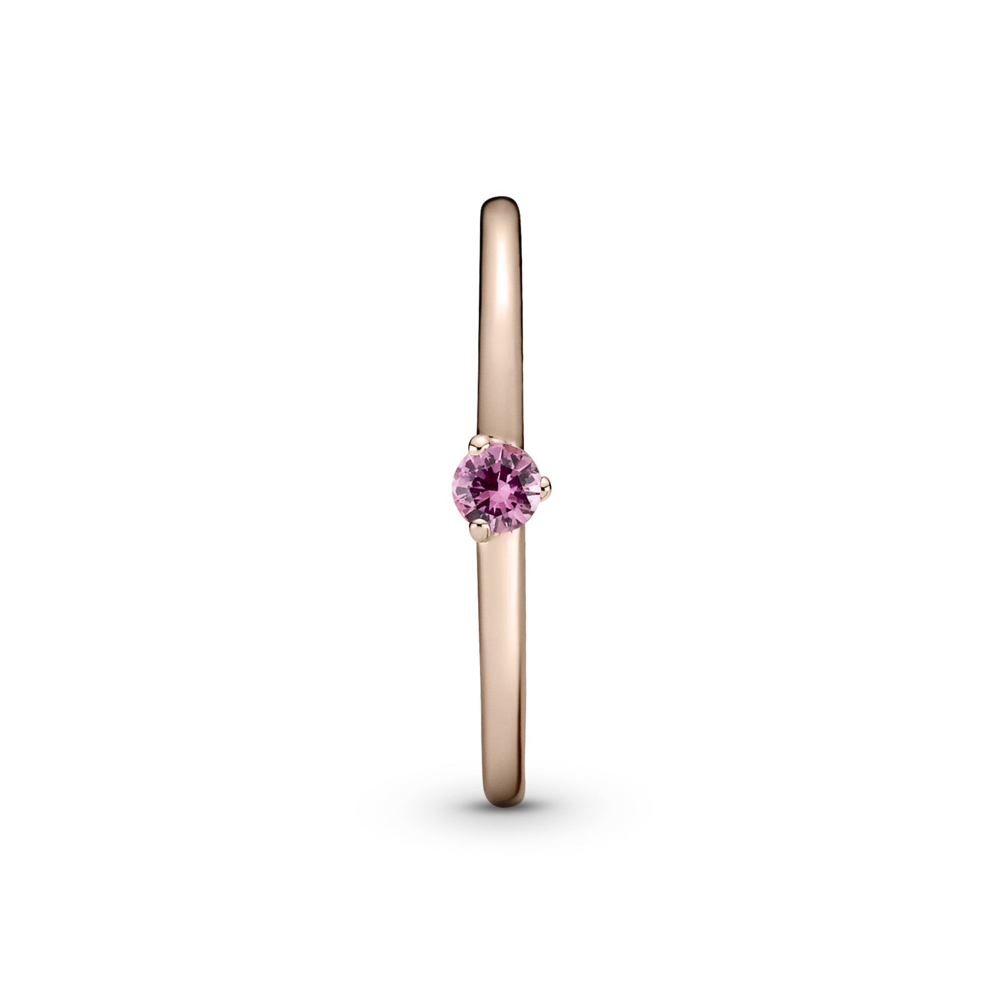 Pink Solitaire Ring Popular Style Premium Collection