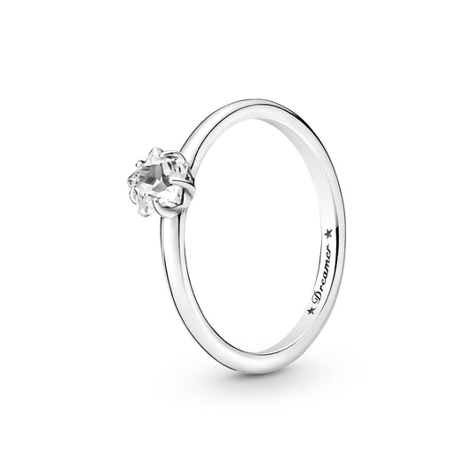 Celestial Sparkling Star Solitaire Ring Popular Style Premium Collection