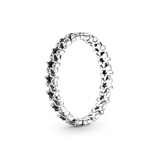 Band of Asymmetric Stars Ring Popular Style Premium Collection