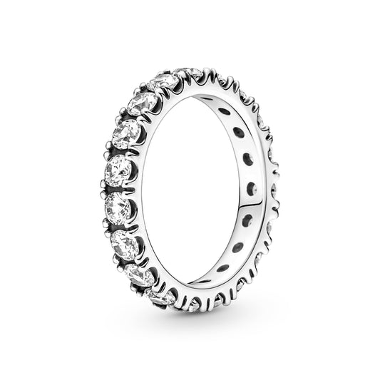 Sparkling Row Eternity Ring Popular Style Premium Collection