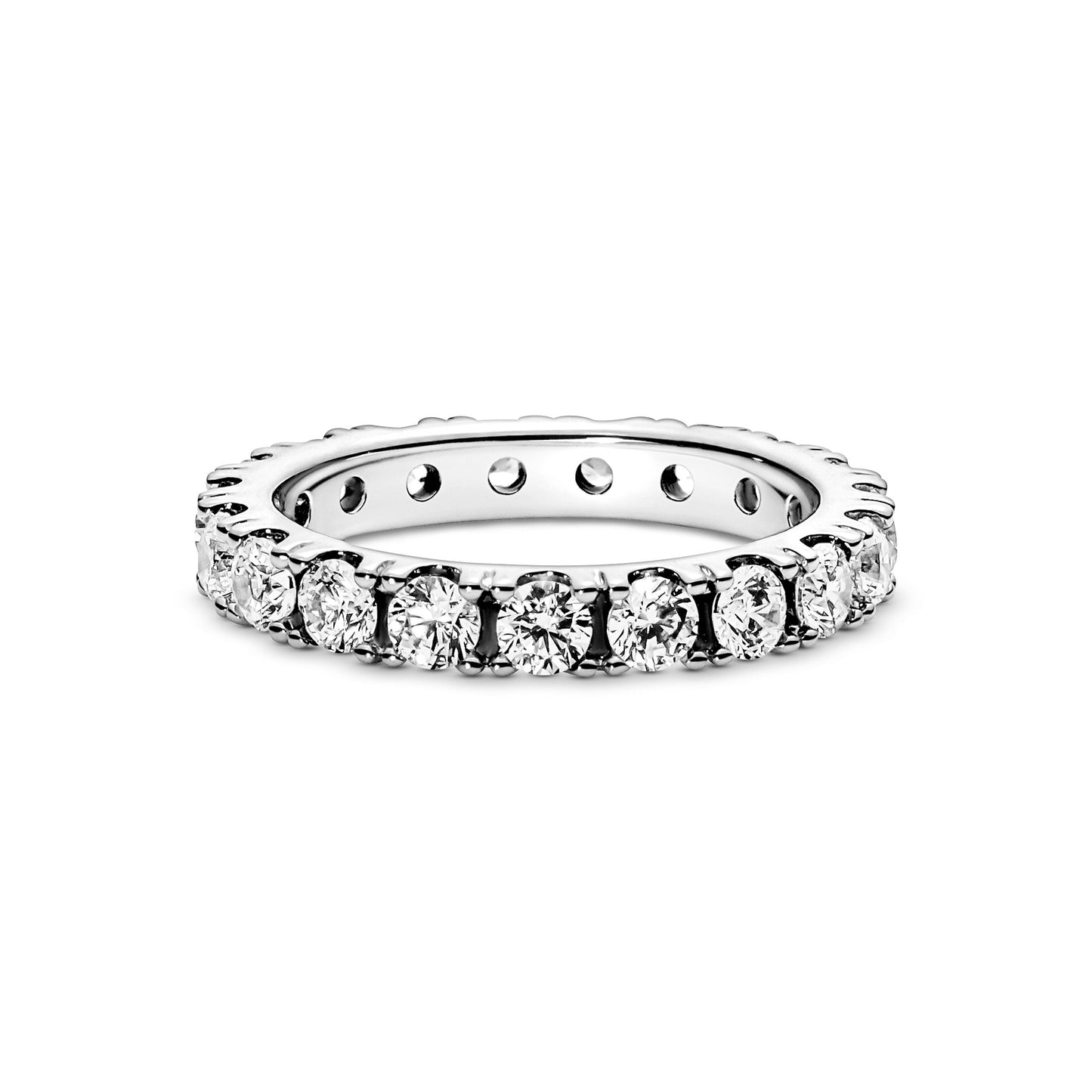 Sparkling Row Eternity Ring Popular Style Premium Collection