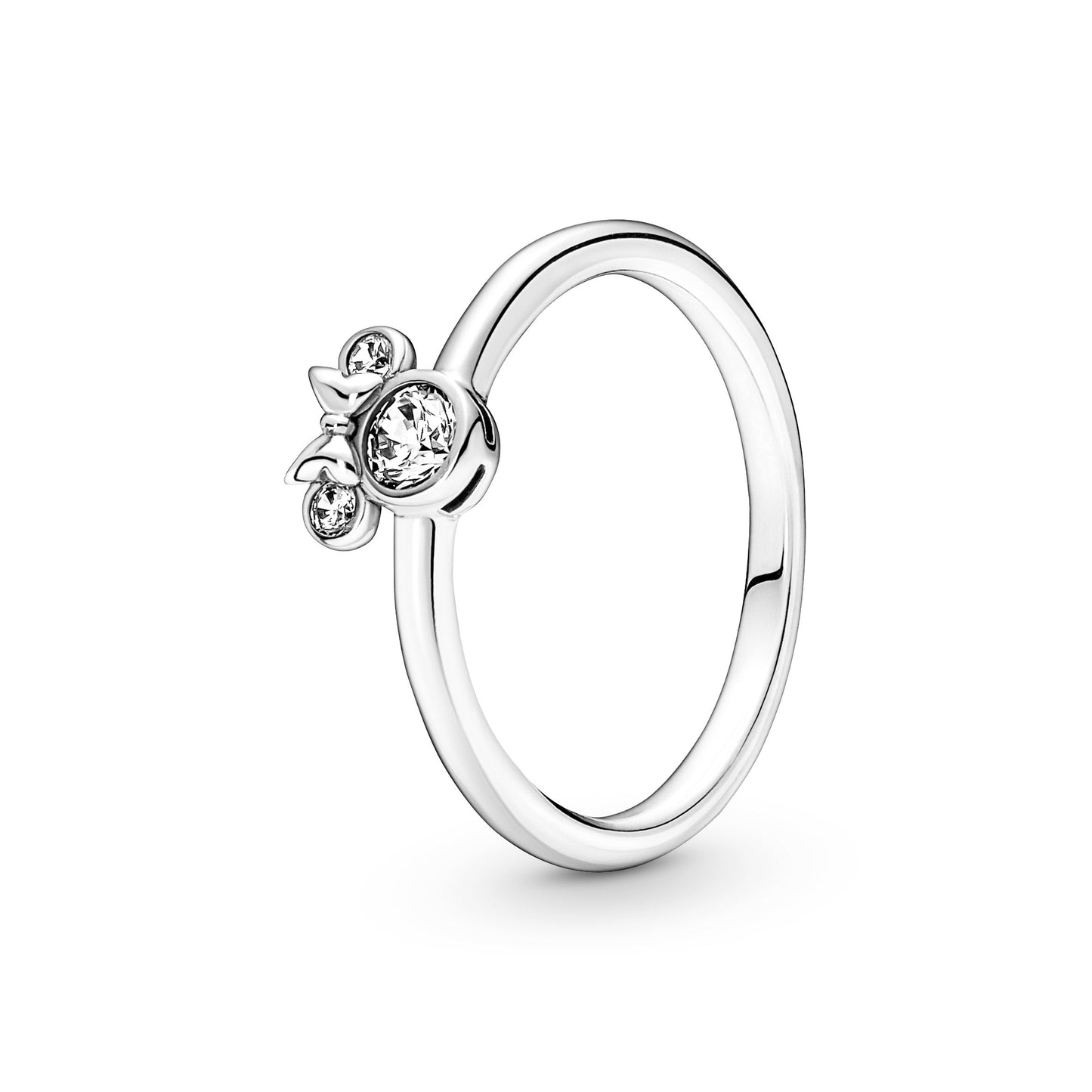 Disney Minnie Mouse Sparkling Head Ring Popular Style Premium Collection