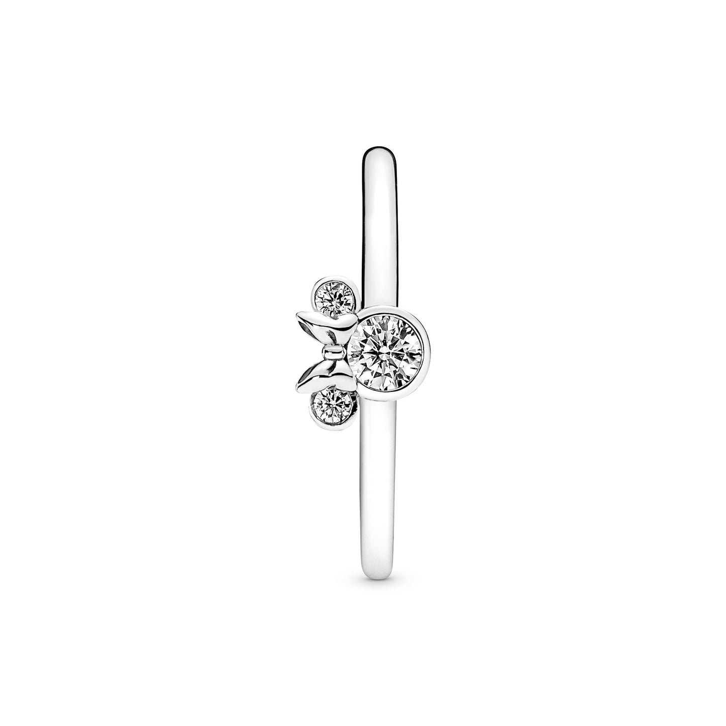Disney Minnie Mouse Sparkling Head Ring Popular Style Premium Collection