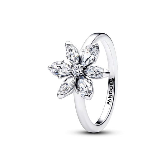 Herbarium Sparkling Flower Cocktail Ring Popular Style Premium Collection