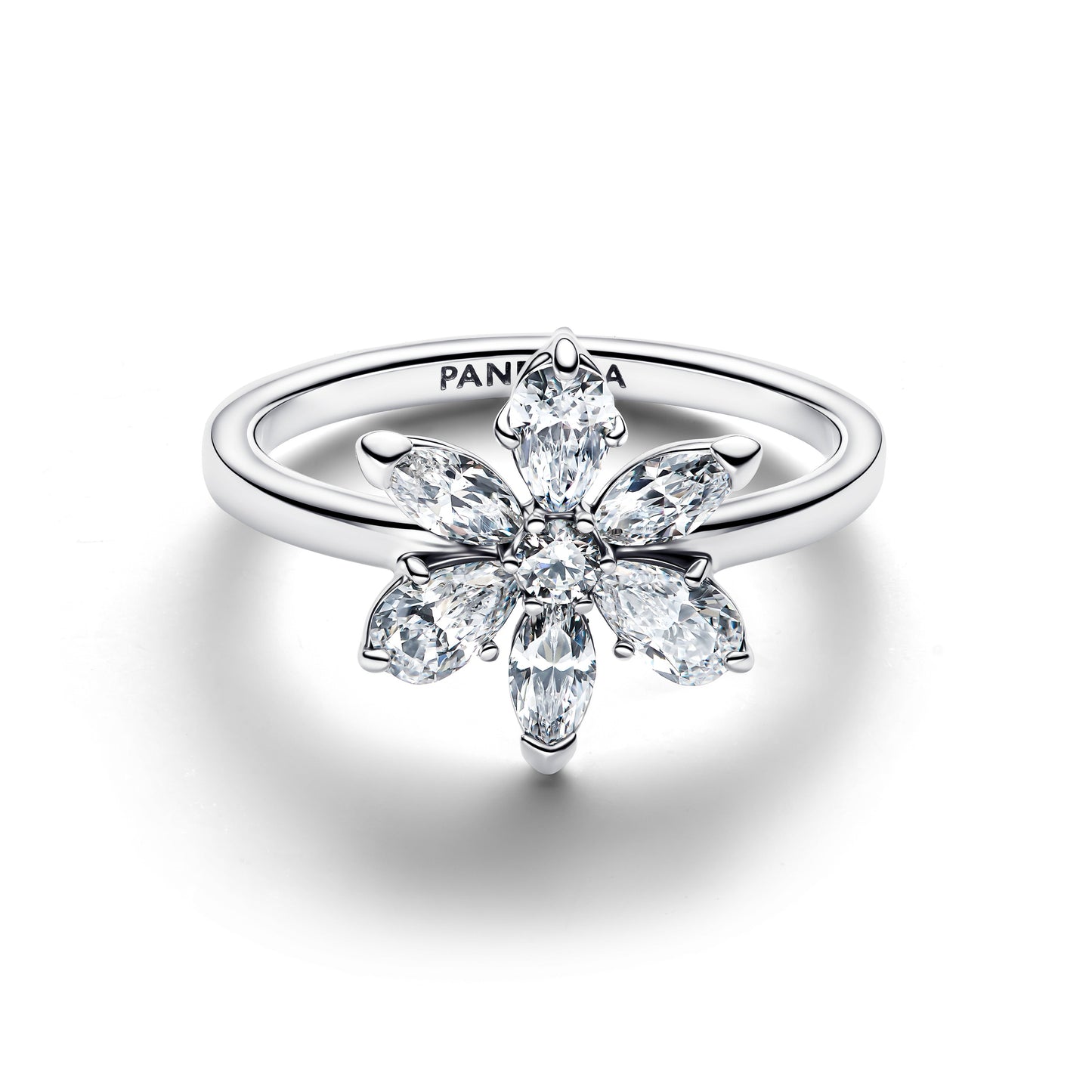 Herbarium Sparkling Flower Cocktail Ring Popular Style Premium Collection