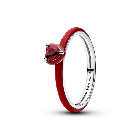 Red Chakra Heart Ring Popular Style Premium Collection