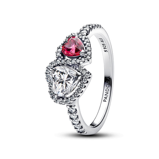 Halo Hearts Ring Popular Style Premium Collection