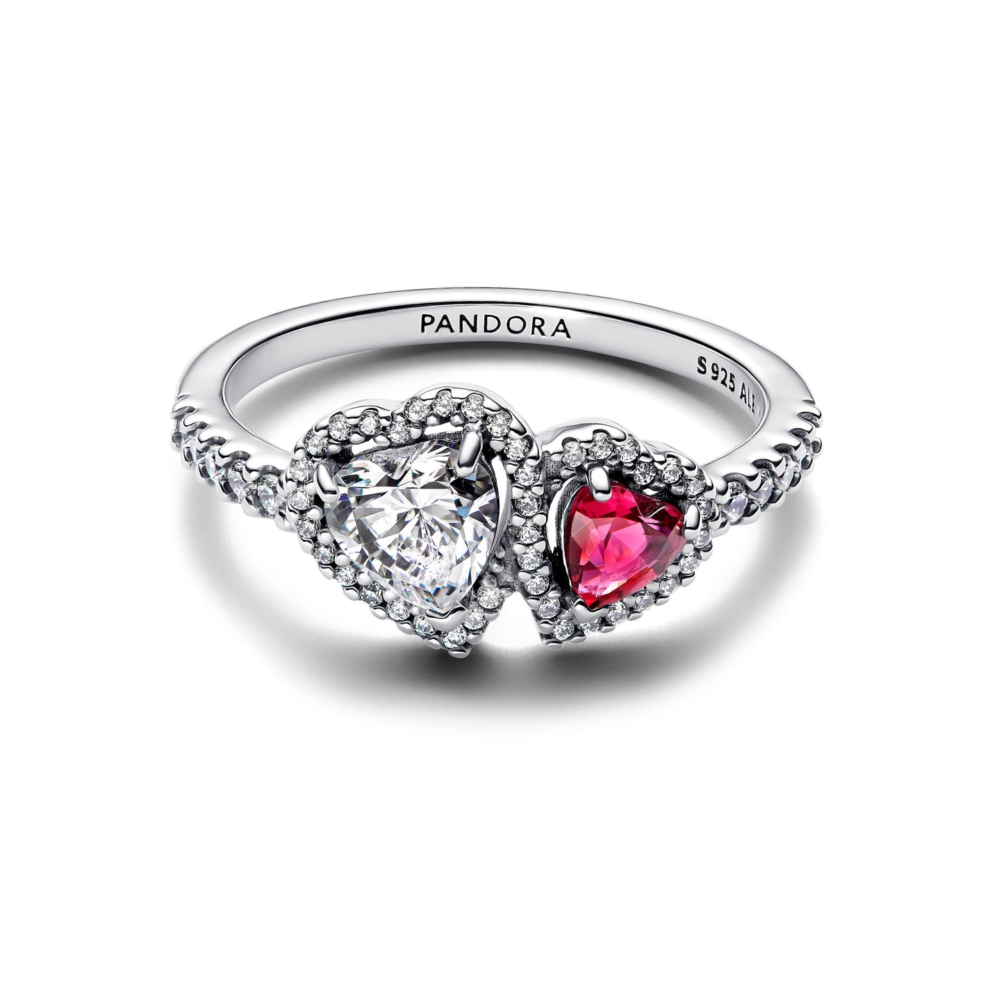 Halo Hearts Ring Popular Style Premium Collection