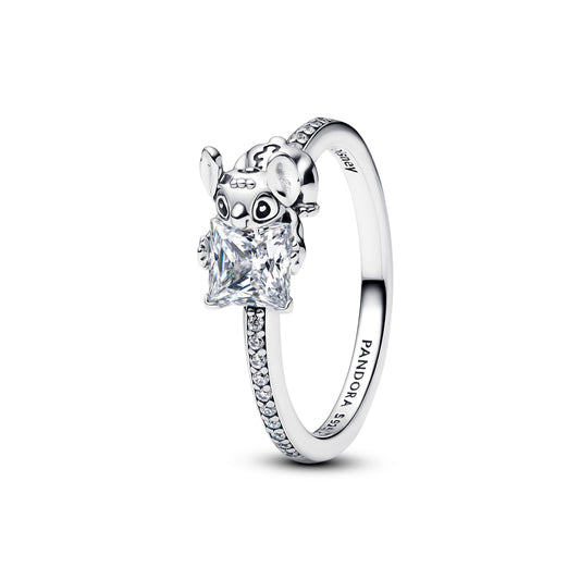 Disney Stitch & Stone Ring Popular Style Premium Collection