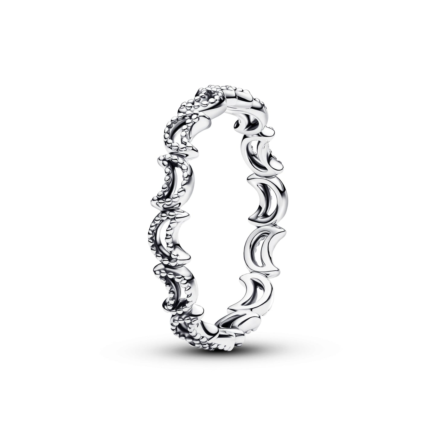 Crescent Moon Ring Popular Style Premium Collection
