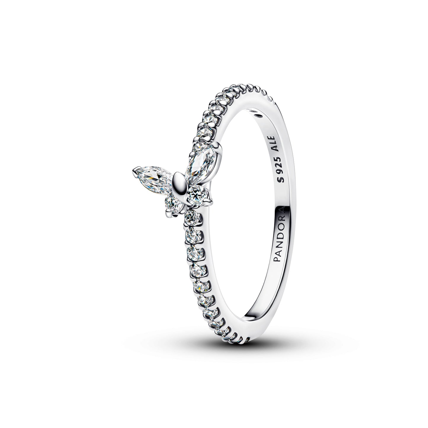 Sparkling Butterfly Ring Popular Style Premium Collection