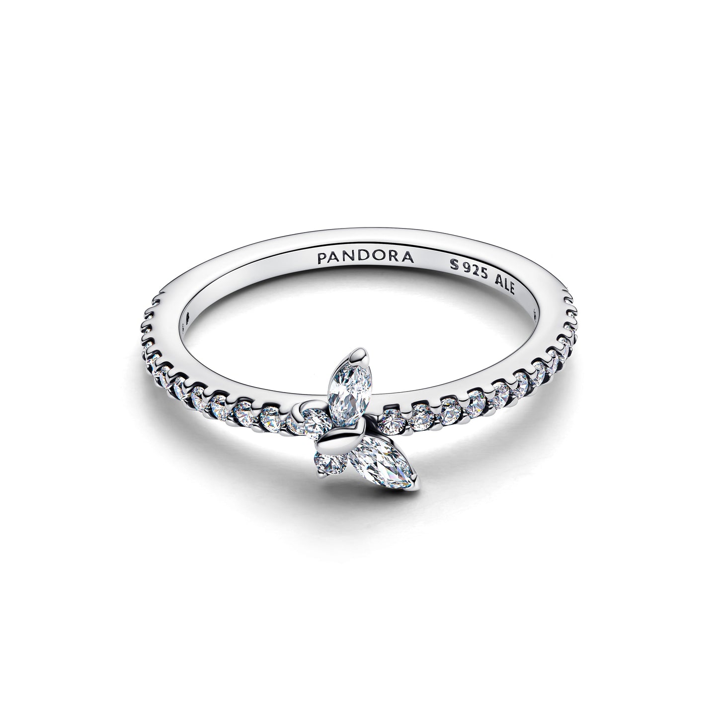 Sparkling Butterfly Ring Popular Style Premium Collection