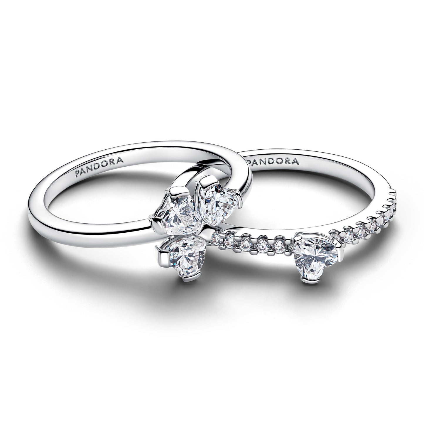 Sparkling Lucky Clover Splittable Ring Popular Style Premium Collection