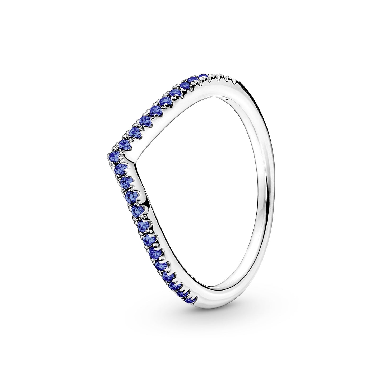 Pandora Timeless Wish Sparkling Blue Ring Popular Style Premium Collection
