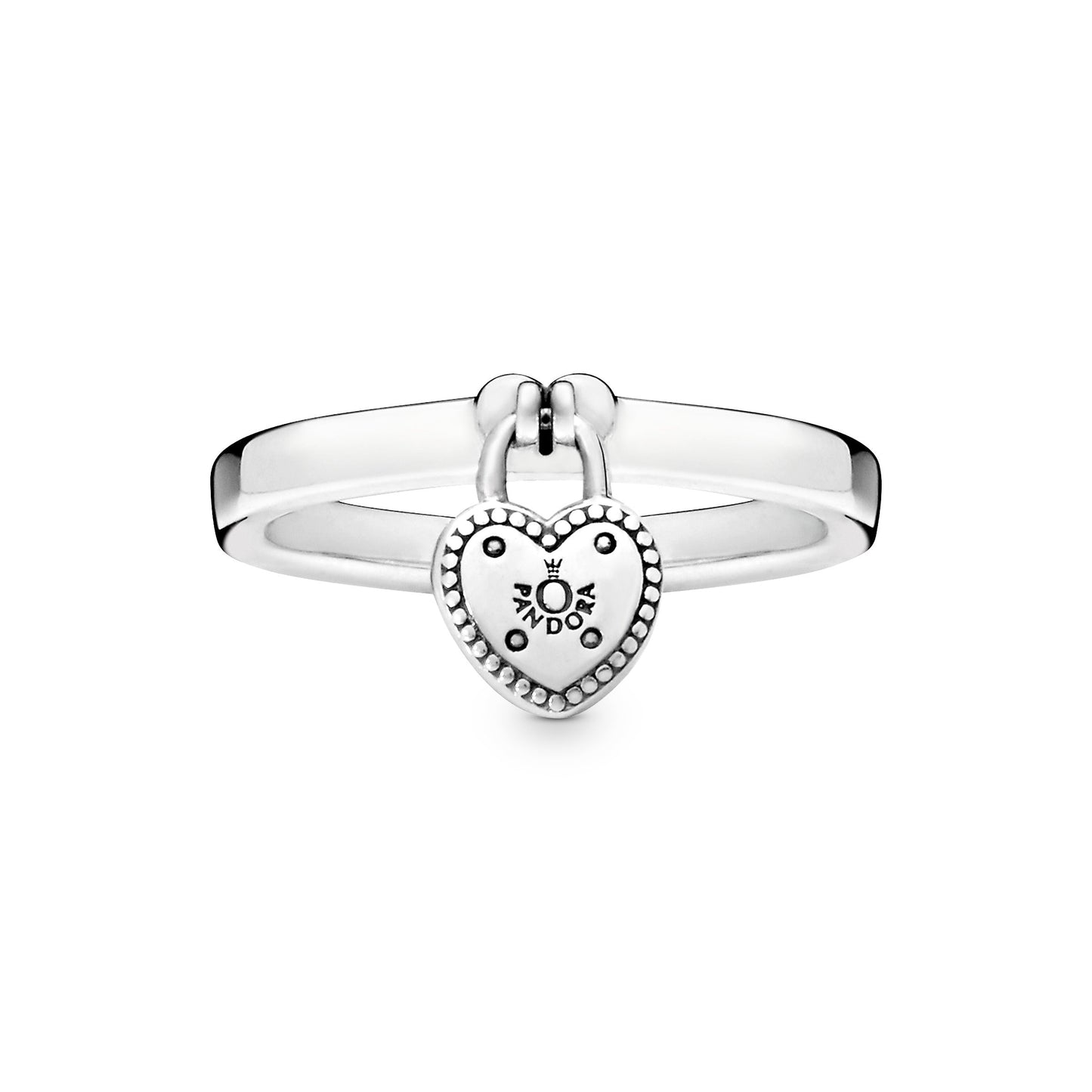 Heart-Shaped Padlock Ring Popular Style Premium Collection