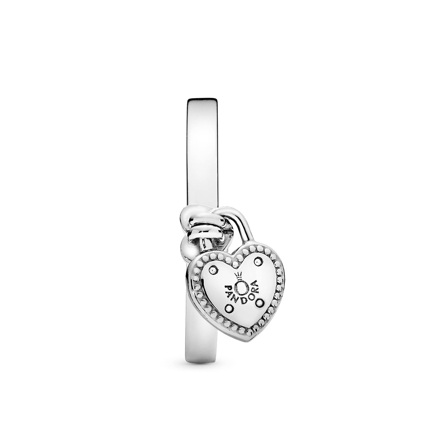 Heart-Shaped Padlock Ring Popular Style Premium Collection