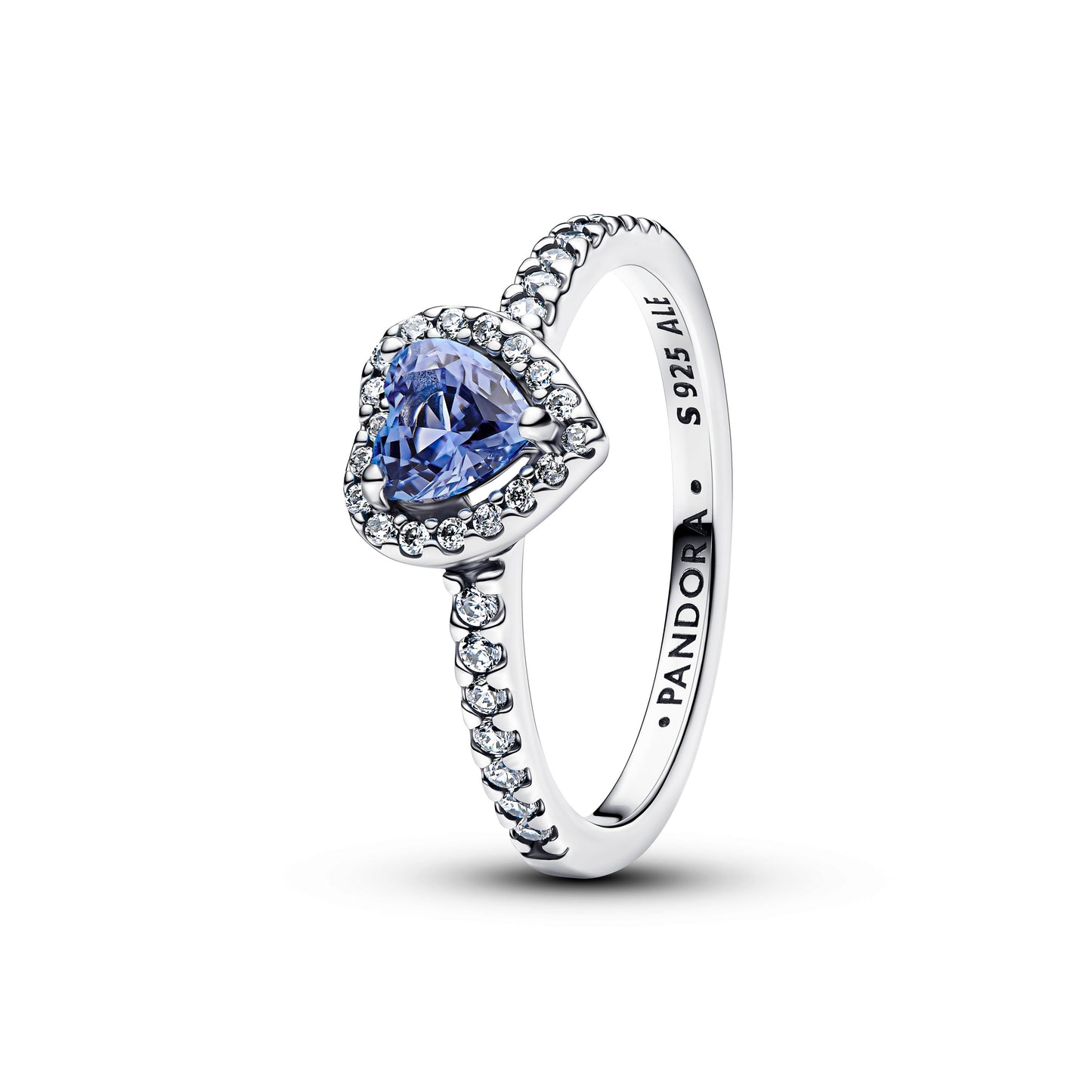 Sparkling Elevated Heart Ring Popular Style Premium Collection