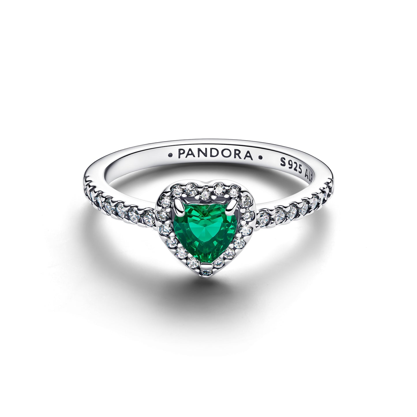 Elevated Royal Green Heart Ring Popular Style Premium Collection
