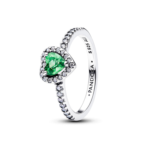 Elevated Mint Green Heart Ring Popular Style Premium Collection