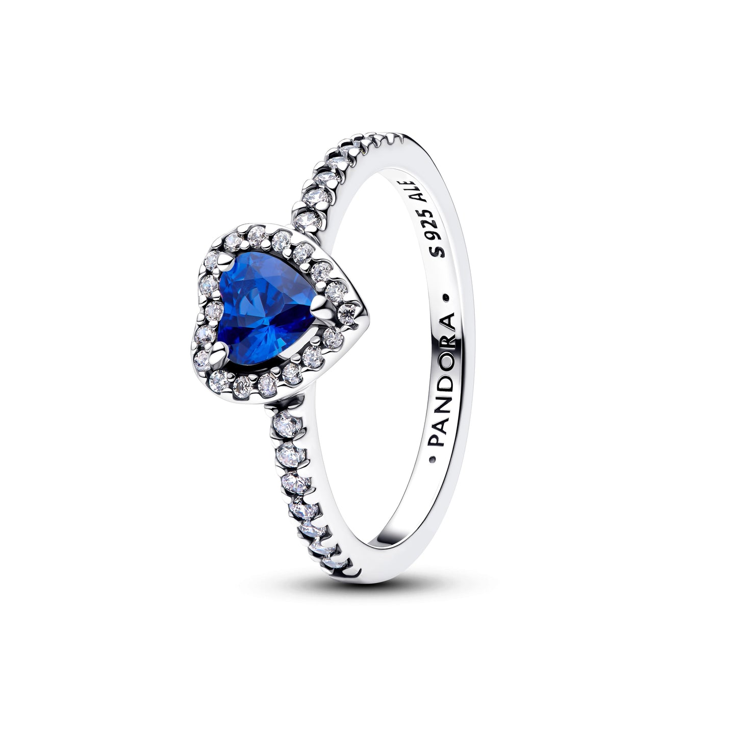 Elevated Princess Blue Heart Ring Popular Style Premium Collection