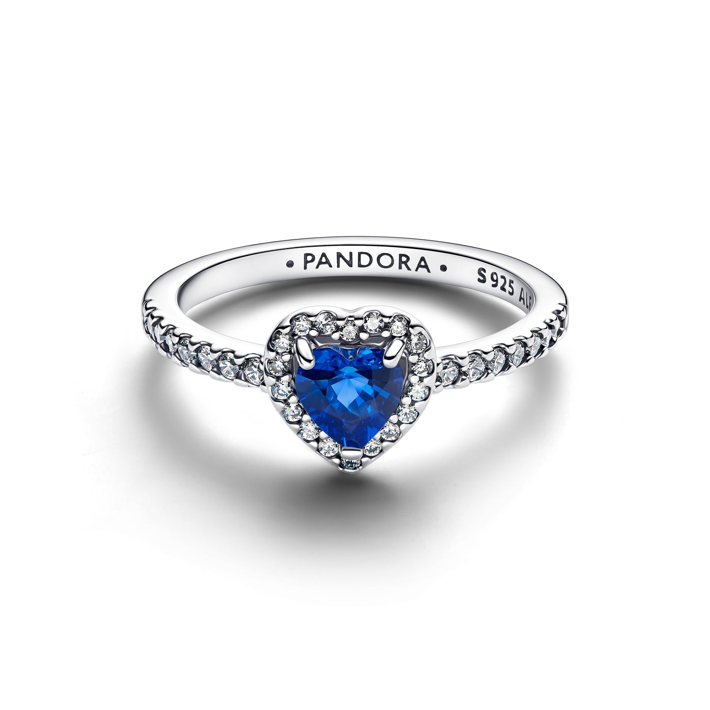 Elevated Princess Blue Heart Ring Popular Style Premium Collection
