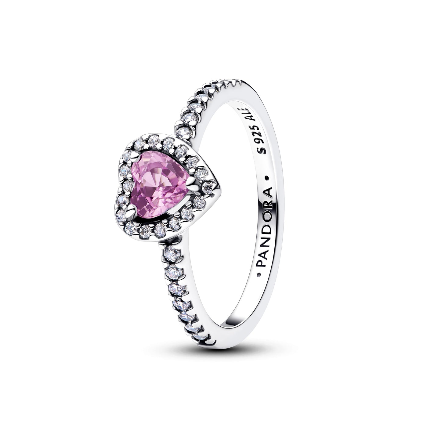 Elevated Light Purple Heart Ring Popular Style Premium Collection