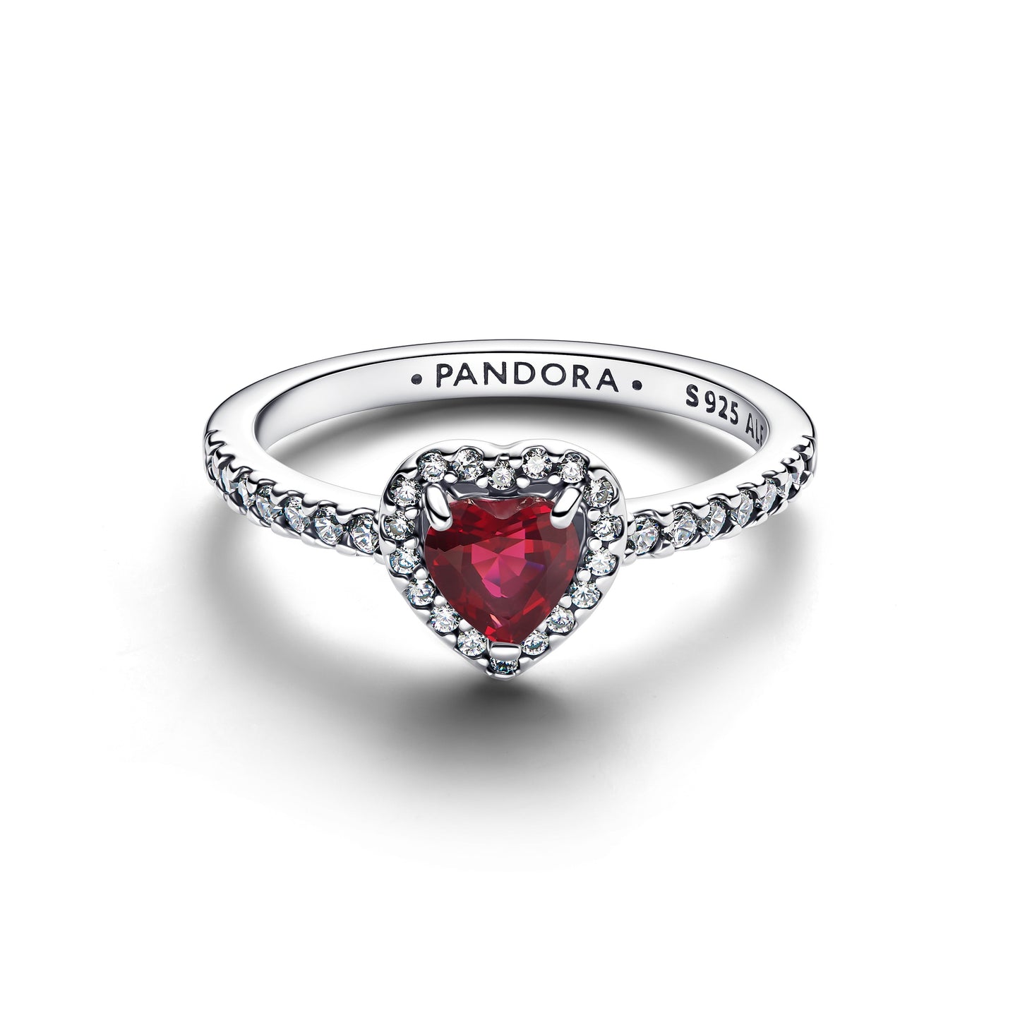 Elevated Fuchsia Rose Heart Ring Popular Style Premium Collection