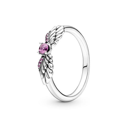 Sparkling Angel Wings Ring Popular Style Premium Collection