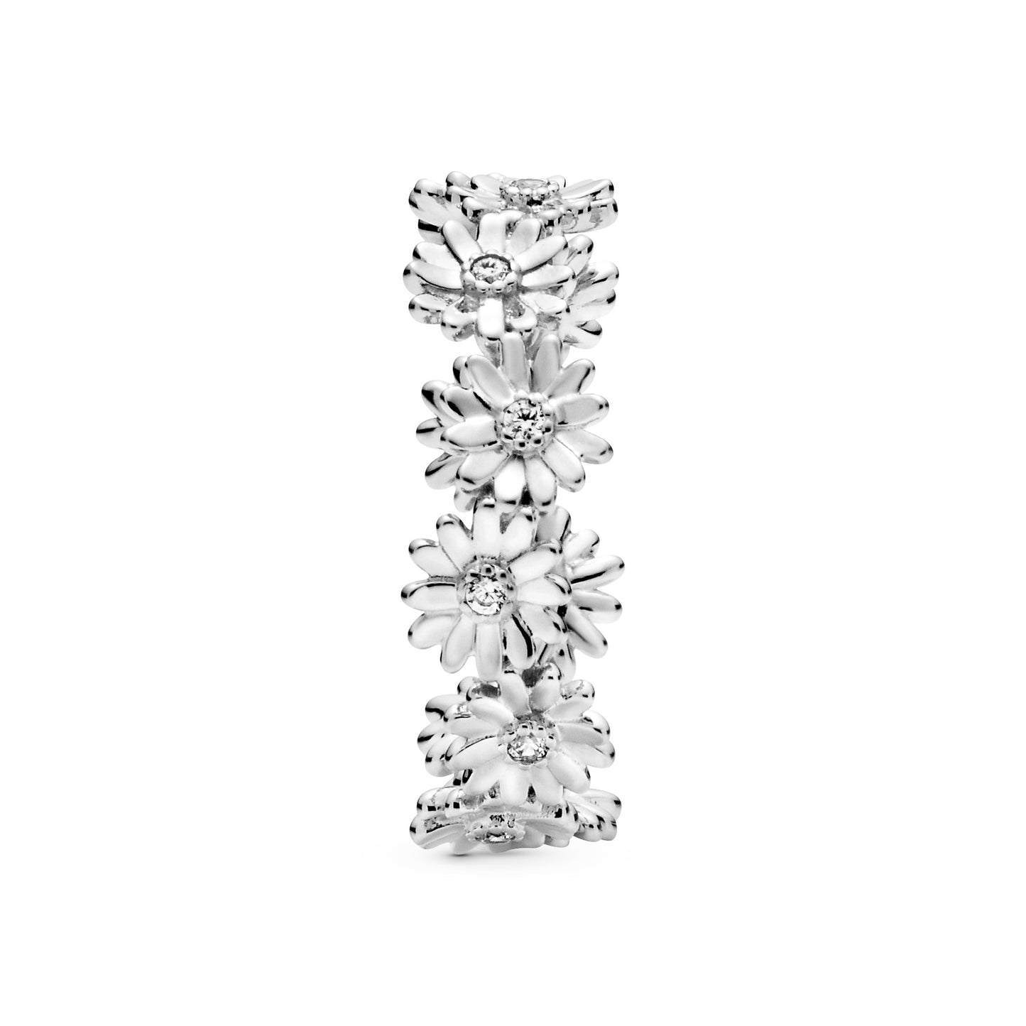 Sparkling Daisy Flower Crown Ring Popular Style Premium Collection