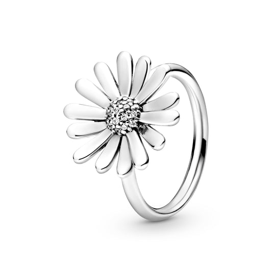Pavé Daisy Flower Statement Ring Popular Style Premium Collection