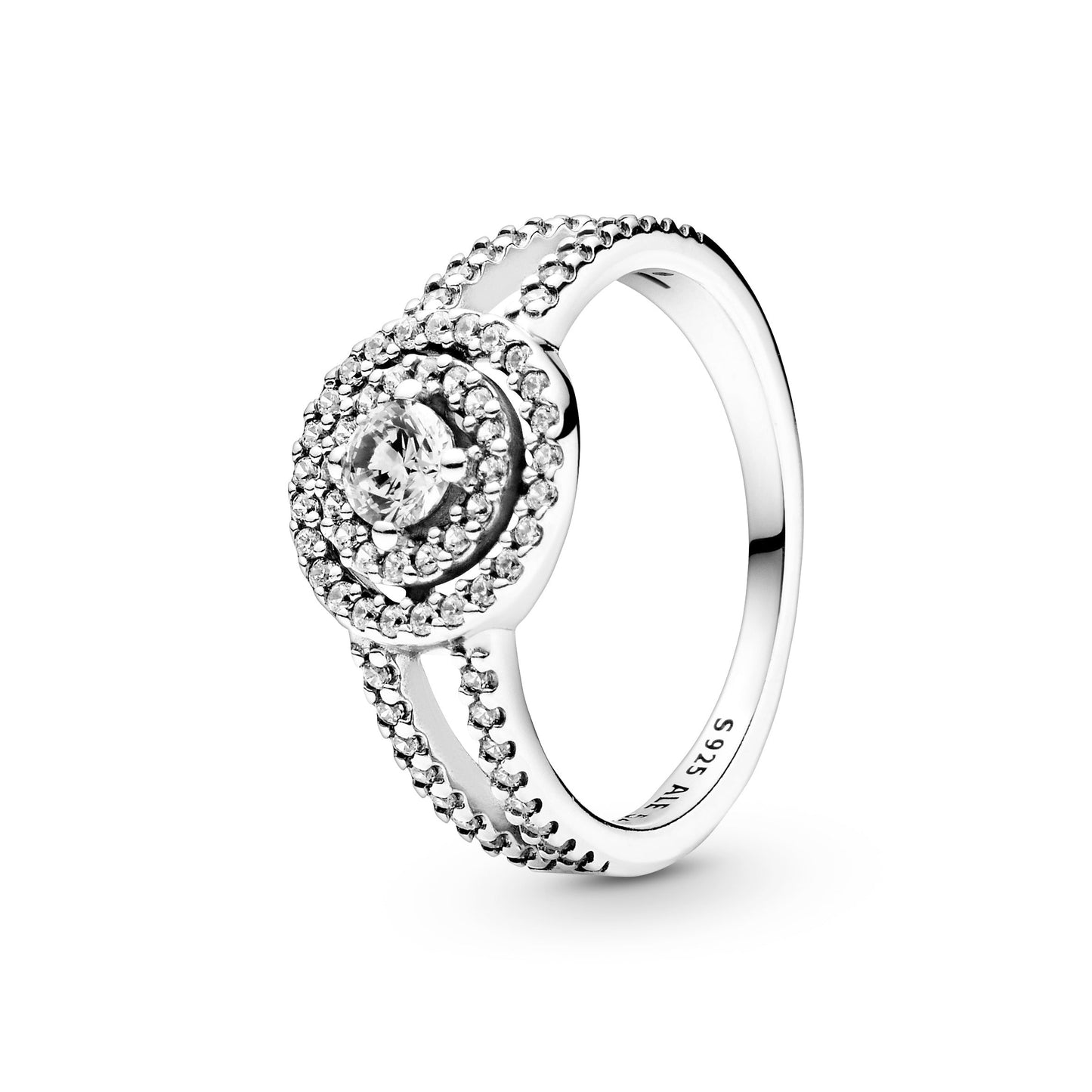 Sparkling Double Halo Ring Popular Style Premium Collection