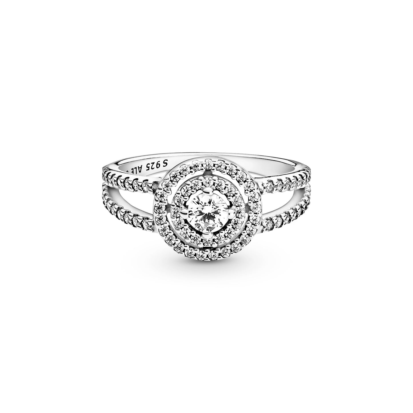 Sparkling Double Halo Ring Popular Style Premium Collection