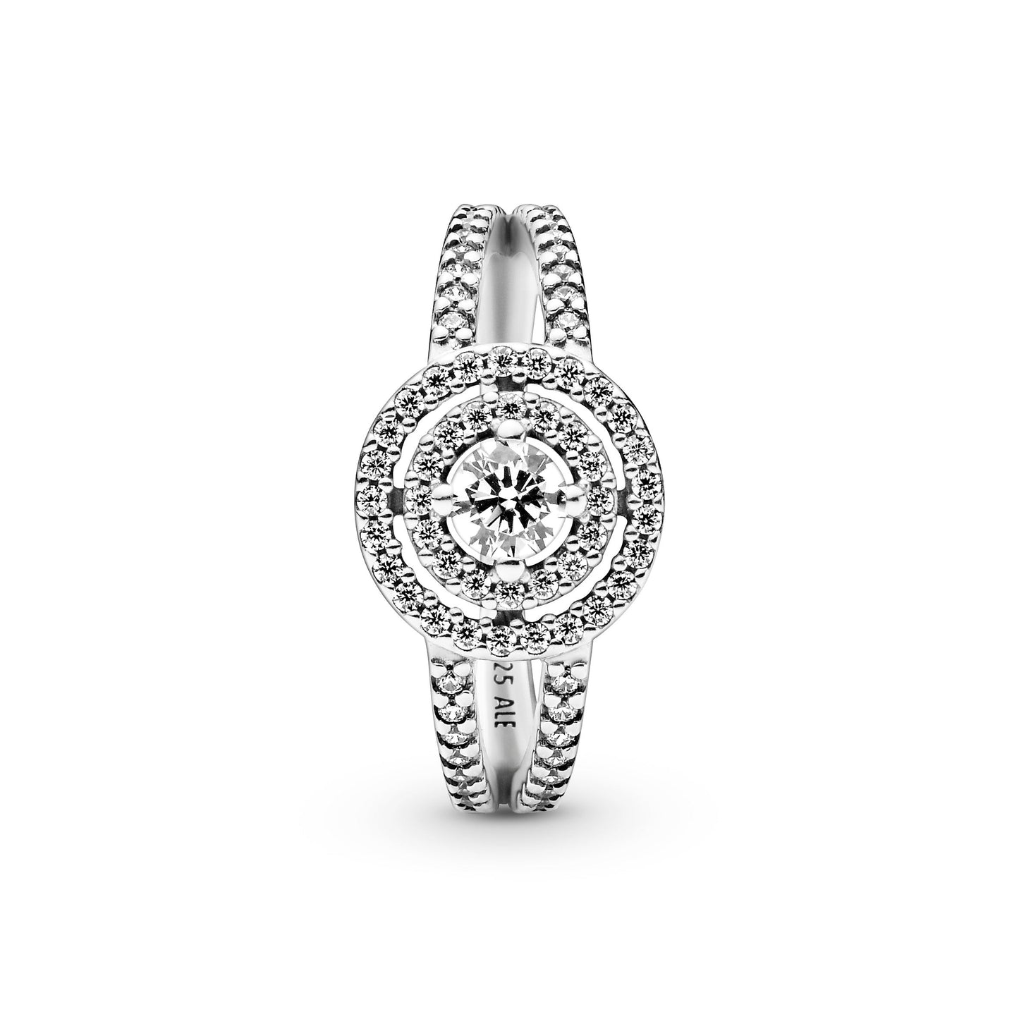 Sparkling Double Halo Ring Popular Style Premium Collection